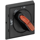 ABB - Poignée IP64 On/ OFF/Trip noir pour Disj. Ms avec Axe 6X6mm