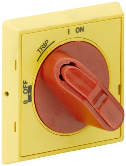 ABB - Poignée IP64 On/ OFF/Trip R/J pour Disj. Ms avec Axe 6X6mm