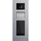 ABB - Platine de rue IP à défilement de noms touche RFIC/DESFIRE acier inoxydable