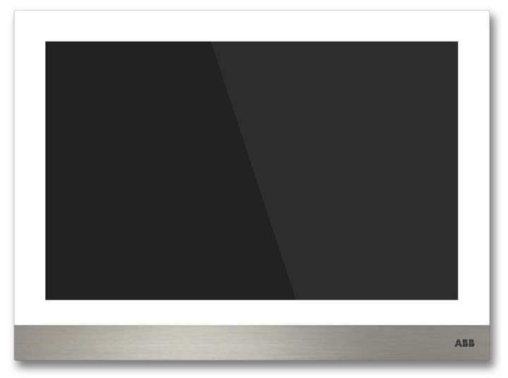 ABB - Moniteur IP-TOUCH 10 LAN+WIFI BOUCLE IND blanc
