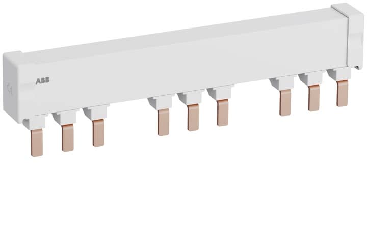 ABB - Peigne alim. 125A max pour 3 MS/MO165 avec 2 cont AUX