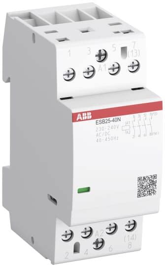 ABB - Contacteur modulaire ESBN 25A 4No 24VAC/DC