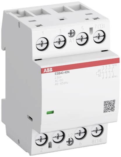 ABB - Contacteur modulaire ESBN 40A 4No 230VAC/DC