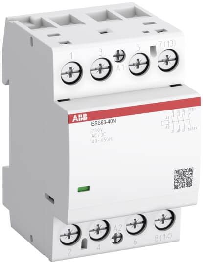ABB - Contacteur modulaire ESBN 63A 4No 24VAC/DC