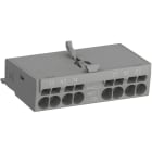 ABB - Contact auxilliaire Push-in Spring Frontal 1No+1Nf pour Disj. MS116-MS/MO132