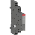 ABB - Contact auxilliaire Push-in Spring latéral Droit 2No pour Disj. MS116-MS/MO132
