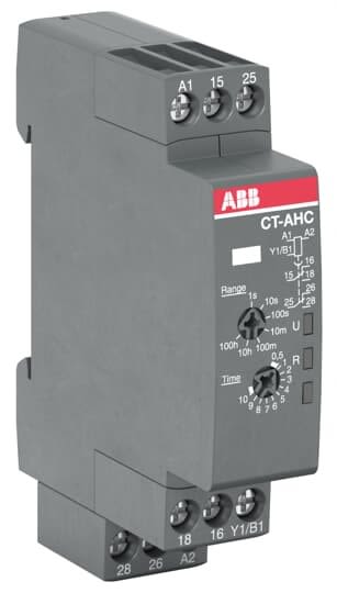 ABB - Rel. Temp retard à la retombée - 0.05s - 100h - 2c/o - 24-240AC / 24-48DC