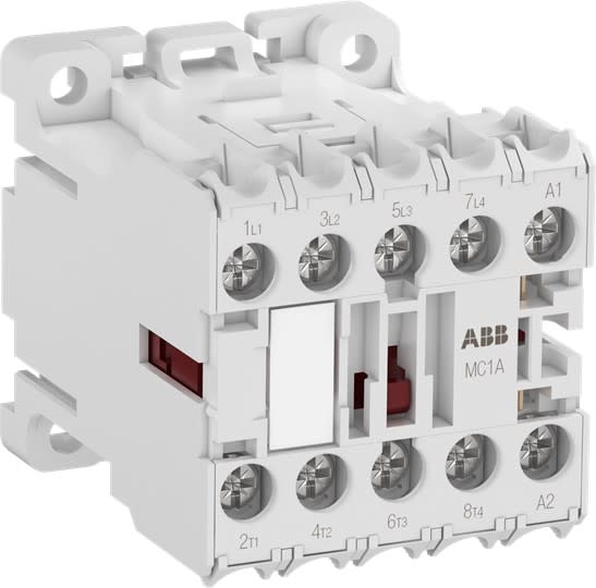 ABB - MC1AA00AR1 Mini Contacteur 4NC 24V 50/60Hz