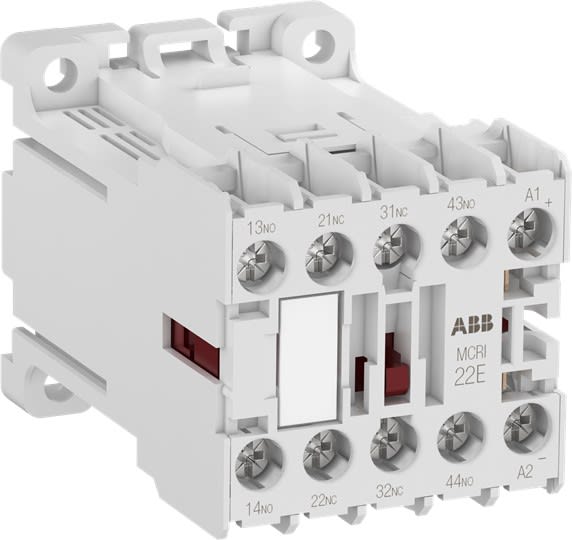 ABB - MCRI022ATD Mini Contacteur Auxiliaire 2NO+2NC 24VDC 1.2W