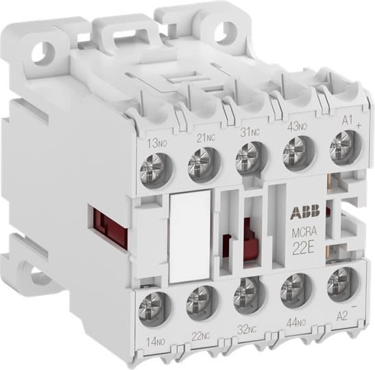 ABB - MCRA031ARJ Mini Contacteur Auxiliaire 3NO+1NC 110-115V 50Hz/110-120V 60Hz