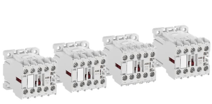 ABB - MC1A310AI1 Mini Contacteur 3NO AUX 1NO 24V 50/60Hz