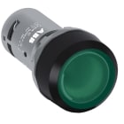 ABB - Bouton-poussoir lumineux Vert 1NO 110 130 V AC/Dc