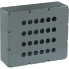ABB - Boite à boutons Aluminium -24 trous - IP66 - perçage PE