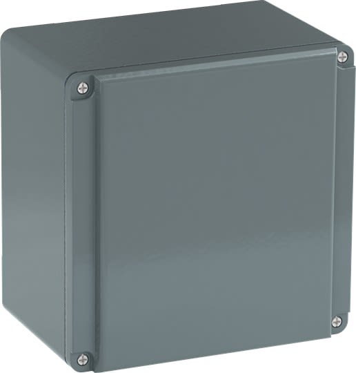 ABB - Boite à boutons à percer- Aluminium - pour 8 trous - IP66 - Avec perçage PE