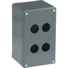 ABB - Boite à boutons Aluminium - 4 trous - IP66 - Perçage PE