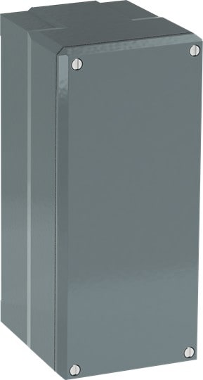 ABB - Boite à boutons à percer- Aluminium - pour 2 trous - IP66 - Avec perçage PE