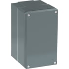 ABB - Boite à boutons à percer- Aluminium - pour 2 trous - IP66 - Sans perçage PE