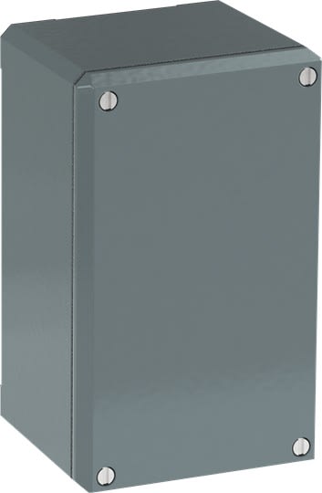 ABB - Boite à boutons à percer- Aluminium - pour 2 trous - IP66 - Avec perçage PE