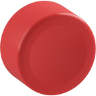ABB - Capot de protection pour boutons poussoirs affleurants silicone (rouge)