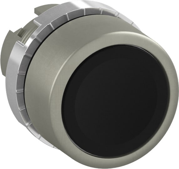 ABB - Bouton poussoir Affleurant non lumineux Noir