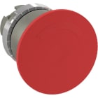 ABB - Bouton poussoir coup de poing 40MM Rouge déverouillage rotation