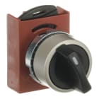 ABB - Boutons tournant 4-POS non-lumineux poignée courte Noir Fixe