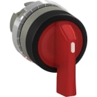 ABB - Boutons tournant 2-POS lumineux poignée longue Rouge Fixe