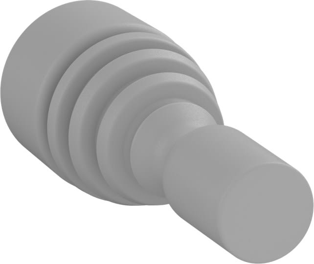ABB - Protection en silicone pour joystick sans verrouillage - Gris