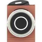 ABB - Bouton poussoir - Non lumineux - Saillie - Noir - Marquage O