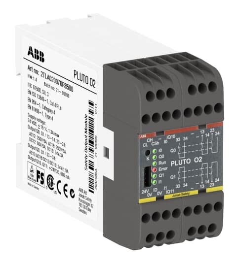 ABB - Automate de Sécurité Programmable Pluto O2