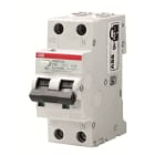 ABB - Disjoncteur Différentiel-DS201UL-1P+N (droite)-30A-Cbe B-6KA-30mA Type A- UL/CS