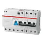 ABB - DS204 Disjoncteur Différentiel- 4P - 10A - courbe C - 10000A/15kA - 30mA Type AC