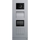 ABB - Platine De Rue À Défilement De Noms Rfic/Desfire Alu