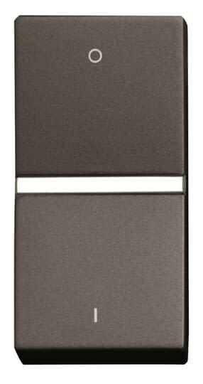 ABB - Zenit Va-Et-Vient 1 Module Anthracite