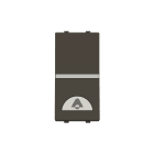 ABB - Zenit Poussoir No 1 Module Avec Symbole Carillon Anthracite
