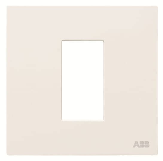 ABB - Zenit Plaque 1 Module Blanc