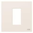 ABB - Zenit Plaque 1 Module Blanc