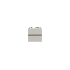 ABB - Zenit Interrupteur Monopolaire 2 Modules Blanc