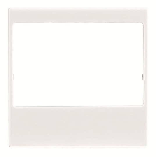 ABB - Zenit Enjoliveur Pour Module 9368 Et 9368.2 Blanc