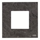 ABB - Zenit Plaque de Finition 2 modules Ardoise