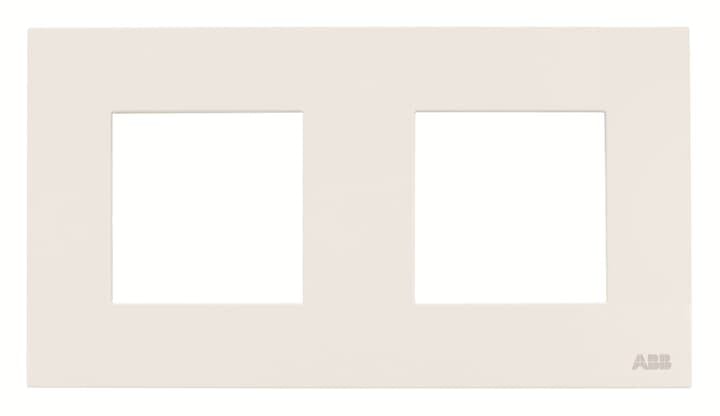 ABB - Zenit Plaque de Finition 2X2 modules Blanche