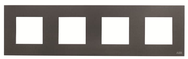 ABB - Zenit Plaque de Finition 4X2 modules Anthracite
