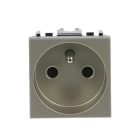 ABB - Zenit prise 2P+T à vis Champagne