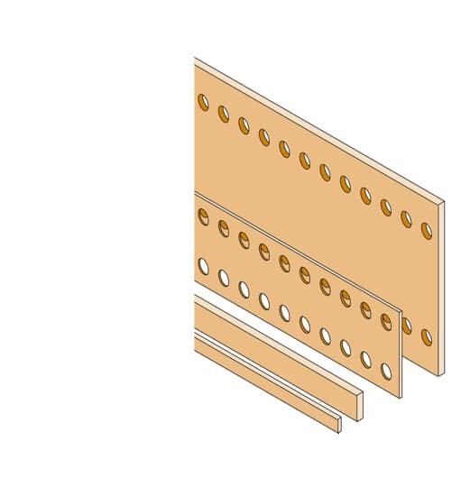 ABB - Barre Cuivre Plate 60x10mm L=1750mm