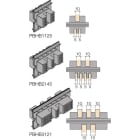 ABB - Support Jeu de barre Plat 2x10mm ou 3x10mm - L=100mm (x24Pces)