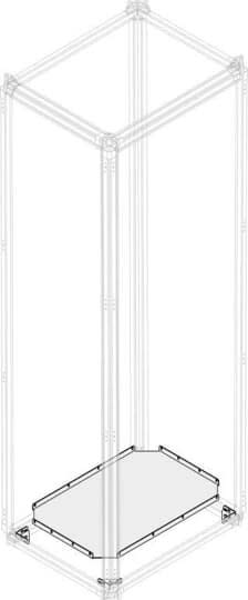 ABB - Base fermée IP30/40 L=1000mm P=300mm (x1)