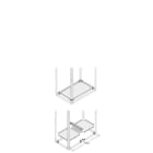 ABB - Base fermée IP30/40 L=300mm P=300mm (x1)