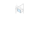 ABB - Angle And Lexan Vertical Panel H=500mm W=600mm