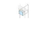 ABB - Rear Cubicle Position 1 H=200mm W=800mm
