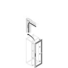 ABB - Porte IP65 Transparente 24 Mod H=2000mm L=1000mm (x1)